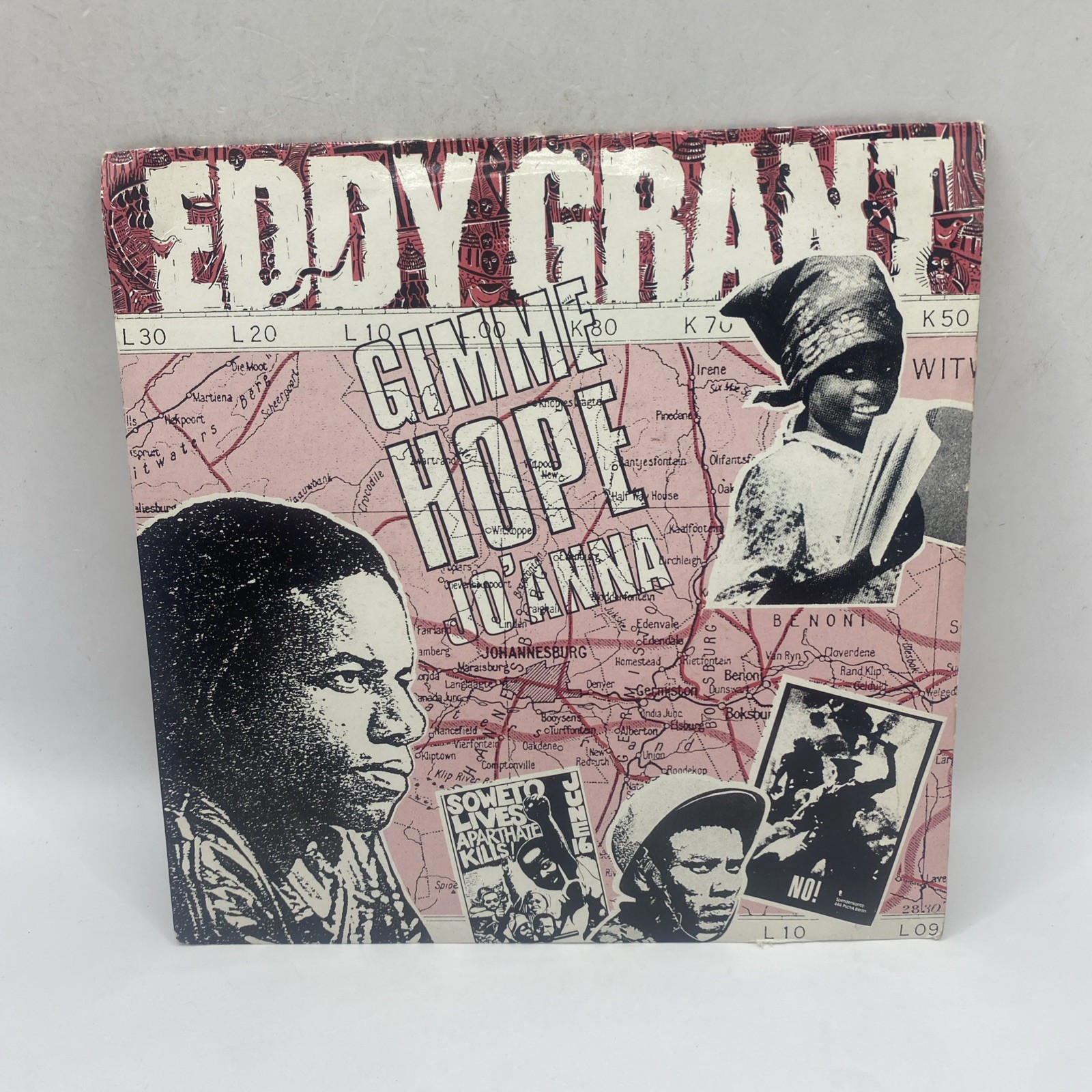 Eddy Grant - Gimme Hope Jo'Anna - Vinyl Record 7"" Single - VG+/VG+
