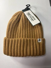 Alpine Design Women’s Chunky Knit Beanie Hat Carmel Latte  NWT
