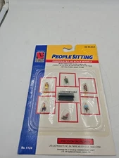 VINTAGE Life Like Products People Sitting HO Scale No. 1124