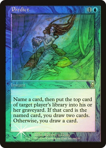 Odyssey MTG FOIL Predict Magic | eBay