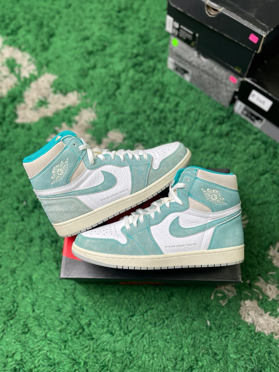 Nike Air Jordan 1 Turbo Green Size 12 555088-311 OG I Blue
