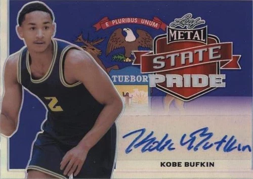 2021-22 Leaf Metal - Kobe Bufkin #SP-KB1