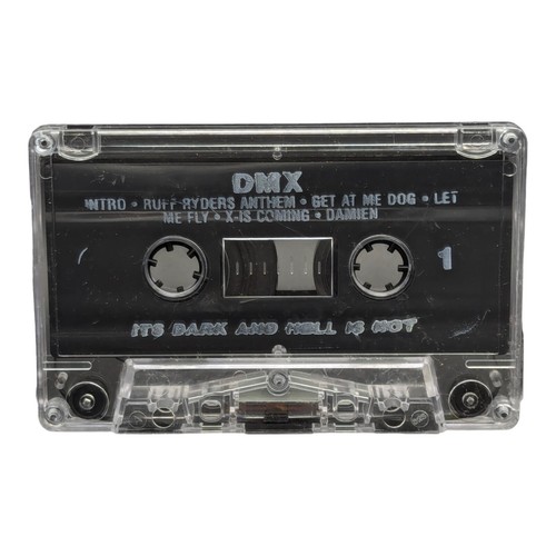 DMX Its Dark And Hell Is Hot Rap Album Cassette - Picture 2 of 6