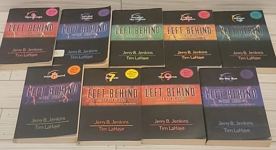 Left Behind The Kids Series 1-7 & 9-10 Lot 9 Tim Lahaye and Jerry B Jenkins 2000 - Image 2 of 4