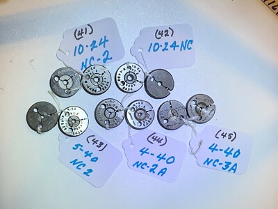 5-SETS - LINCOLN-THREAD RING GAGE- GO-NOGO