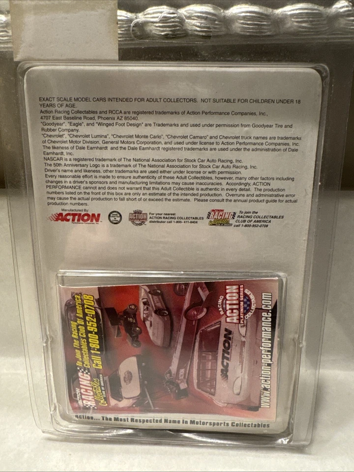 Dodge 1975 edición limitada coche azul diecast acción carreras Dale Earnhardt #8 rpm Foto 2 de 2