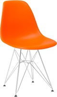 Padget Side Chair In Orange (set Of 2) Padget Side Chair In Orange (set Of 2)