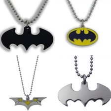 Batman Pendant Necklace Halloween Cosplay Costume DC Comics Original Dog Tag New