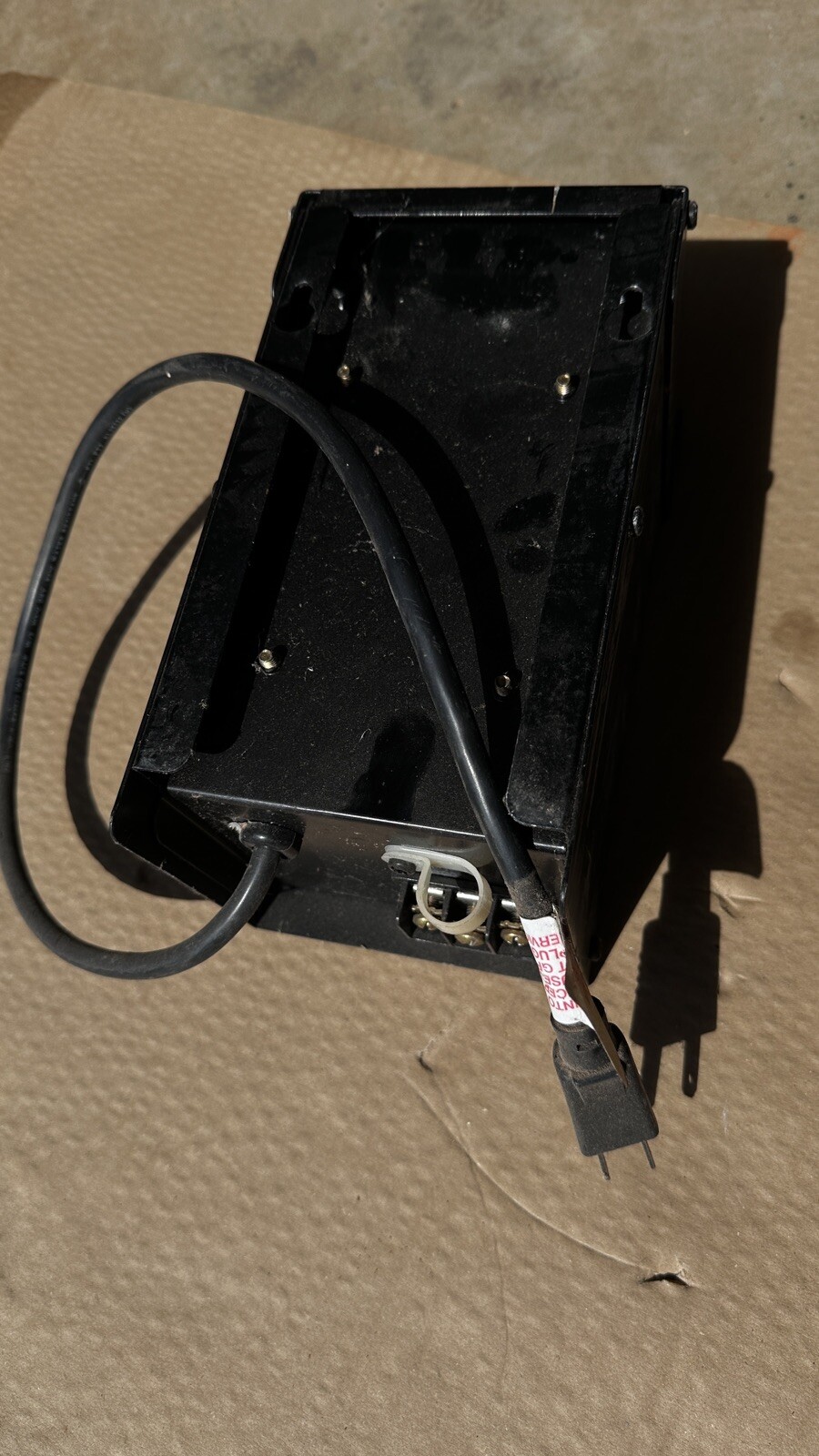 Malibu Intermatic ML300RTW Low Voltage Transformer Landscape Lighting Timer Used eBay