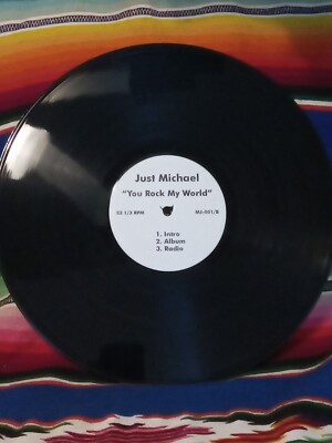 Michael Jackson You Rock My World USプロモ盤 Micheal Jackson & Jay Z - You Rock My World Remix 12