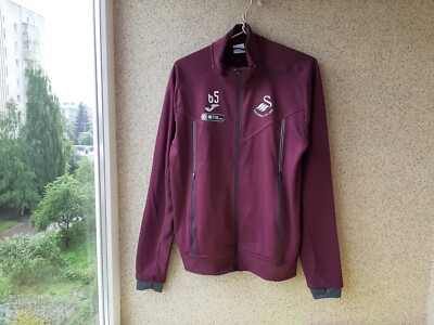 Swansea City Football Shirt 2018/2019 Training Playern Issue Soccer ZIP # 65 