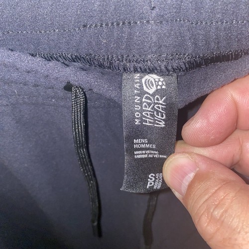 Mountain Hardwear Microchill Jogger Mens Sz S Small Black Drawstring NEW $75 - Picture 11 of 12