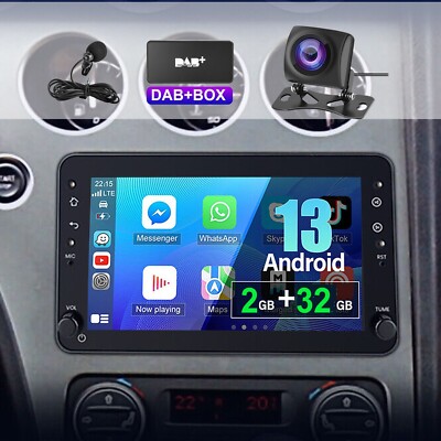 Android 13 Carplay DAB+ Autoradio GPS NAV Kamera Für Alfa Romeo 159 Brera Spider
