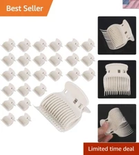 Lightweight and Heat-Resistant Hair Roller Clips - Perfect for Uniform Curls