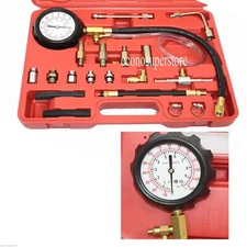 Fuel Pressure Meter Tester Oil Combustion Spraying Injection Gauge Automotive