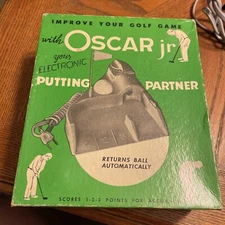 Vintage Oscar Jr Electronic Putting Partner Automatic Golf Ball Return Jr100 B3