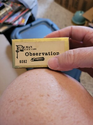 Pullman Palace Observation Car, Kit No. 6082, Model Die Casting Kit, Circa 1984