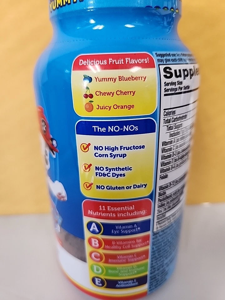 Multivitamínico 190 gomitas Lil Critters Paw Patrol sabor fruta natural Foto 2 de 4