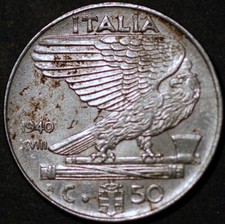Italia 50 Centesimi 1940 KM# 76