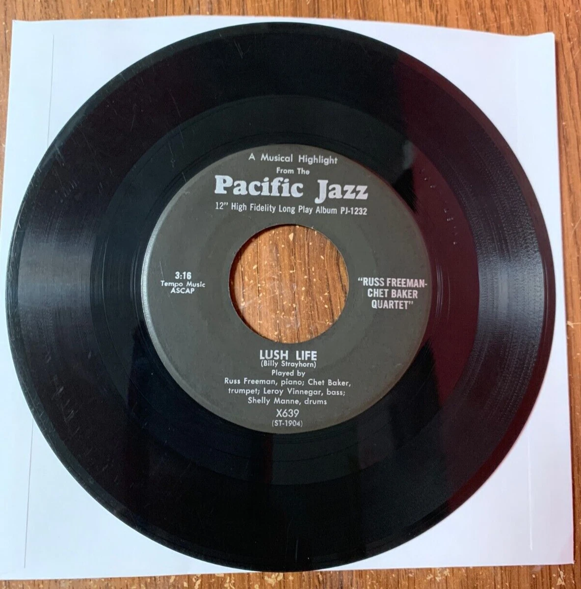 Chet Baker Single 45 RPM Speed Vinyl Records for sale | eBay