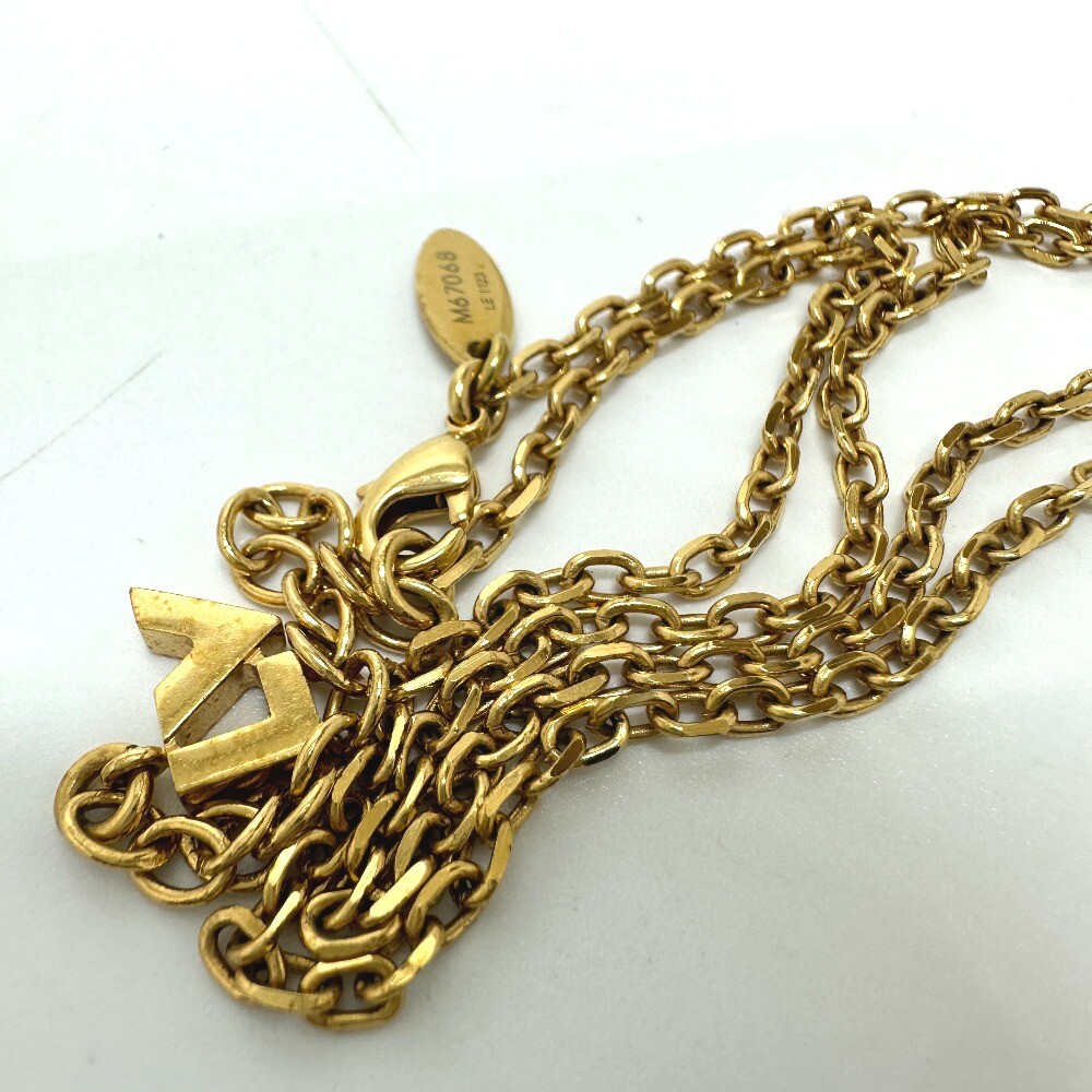 LOUIS VUITTON Necklace Pandantiff Love Letters M67068 LOUIS VUITTON Necklace Pandantiff Love Letters M67068