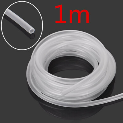 Aquarium Airline Tubing, 5m Aquarium Air Pump Tube Soft Silicone Acuarios Oxygen Hose For Fish Tank (Transparent