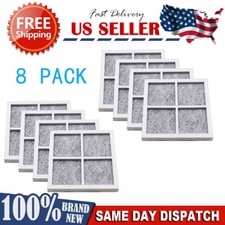 8 PACK Replacement Refrigerator Air Filter For LG LT120F Kenmore Elite 469918 U