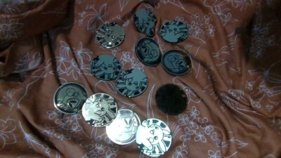 Pokemon TCG Official Lot of 10 Unique and Different Coins - NO DUPLICATES