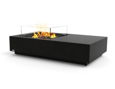 EcoSmart Fire Manhattan50 Concrete Graphite 50'' FireTable with LP/NG Gas Burner