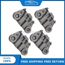 Set of 4 Fits KitchenAid Amana Dishwasher Lower Rack Wheel Roller W10195417