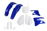 Kunststoff Verkleidung Kit Full Yamaha YZ 125 - 250 2000 - 2001 Farbe Replik Ufo