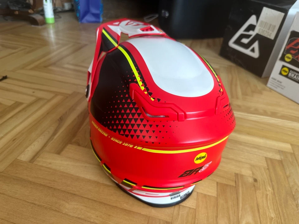 Answer AR5 Korza MX Offroad Helmet Red/Black/White 0411-0623-1553 Size L 59-60cm - Image 3 of 4