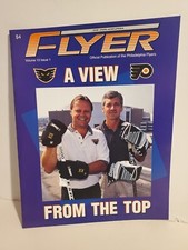 PHILADELPHIA FLYER NHL HOCKEY TEAM OFFICIAL PUBLICATION A VIEW FROM THE TOP