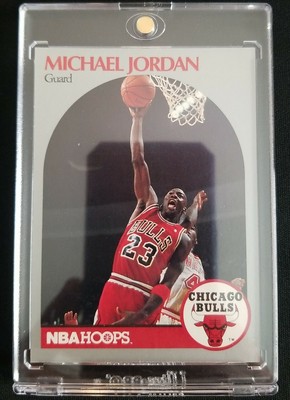 Michael Jordan 1990 Fleer NBA Hoops #65 MINT Chicago Bulls PSA MINT 🔥🔥🔥