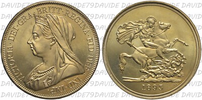 Regina Vittoria Prezzo Sterline Oro Sterlina Oro Vittoria (Velata