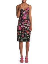 GUESSFloral Embroidered Sheath Dress women's size 2 with Tags