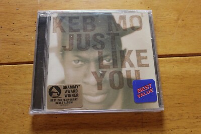 KEB MO - JUST LIKE YOU (CD, 1996, SONY) [NEW SEALED] HYPE STICKER