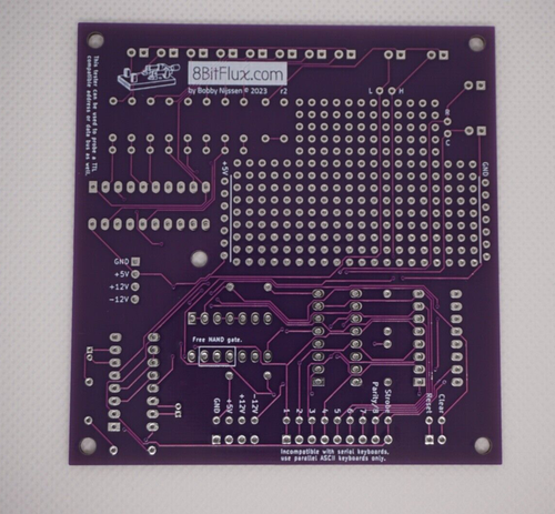 Parallel ASCII Keyboard Tester DIY Kit for e.g. Apple-1 and Apple 2 - Afbeelding 9 van 10