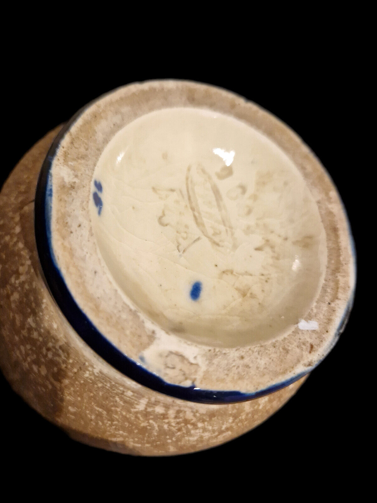 Vintage Czech Amphora Pottery Ceramic Art Deco Vase w/Fisher King Bird