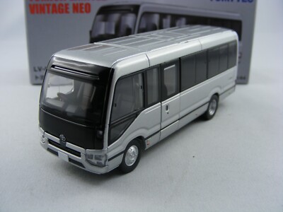 Toyota Coaster EX silber, Tomytec Tomica Limited Vintage Neo LV-N294a, 1/64