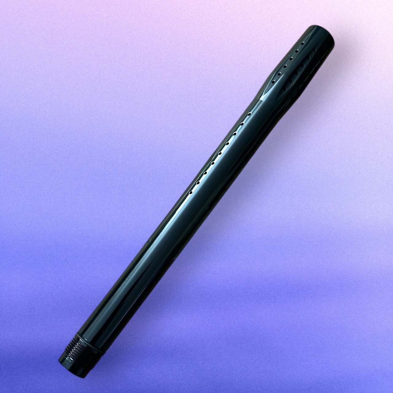 JT USA 16&rdquo; Gloss Black Paintball Barrel Tip