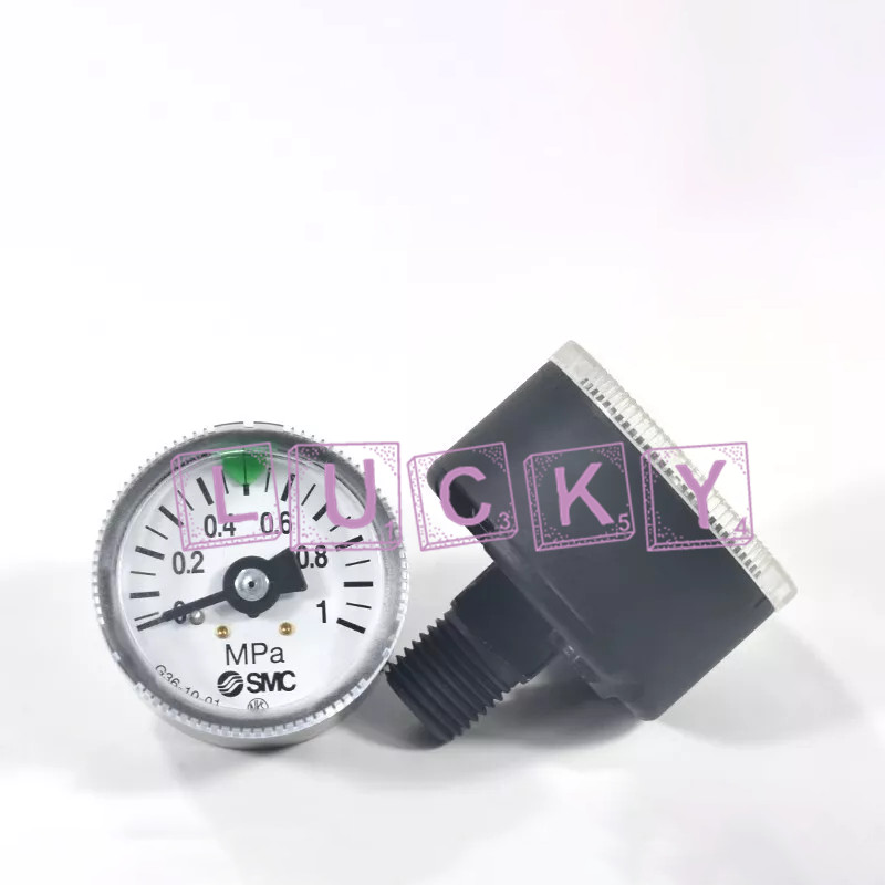 Qty:1 NEW FOR SMC G36-10-01 1.0MPa pneumatic pressure gauge replacement