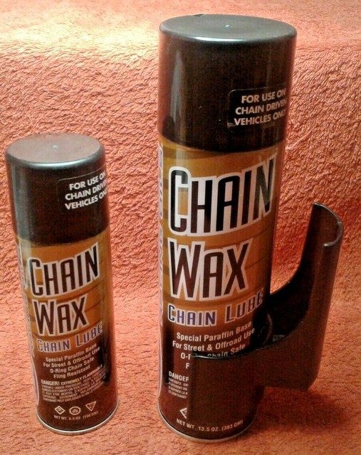 Maxima Motorcycle Chain Wax/Lube 13.5 oz AND 5.5 oz AND PLIZMOTO SPRAY
