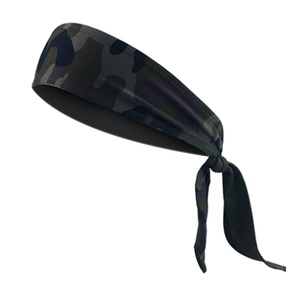 Fitness Hair Bands Smooth Sweat Hair Headband Soft for Men Women (Camouflage) eBay