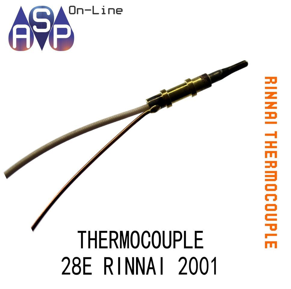 90146762 RINNAI THERMOCOUPLE AND OVER HEAT SWITCH 2001 GAS FLAME SENSOR