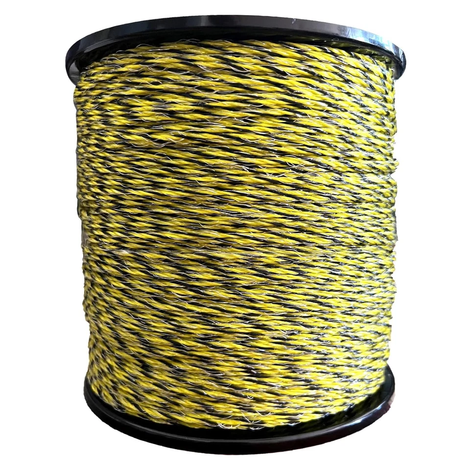 Upgraded Electric Fence Polywire 3366 Feet 1026 Meters, 6 Stainless Steel Strand - Image 2 of 4
