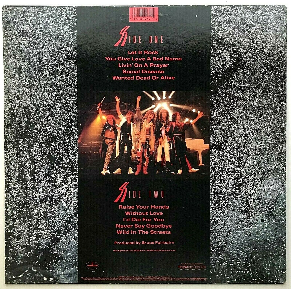 欧LP Bon Jovi Slippery When Wet 060257029218 Mercury, Universal M /00260 Slippery When Wet LP - Bon Jovi Official Store