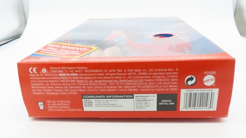 Barbie and Elmo Sesame Street TMX Tickle Me Elmo Doll 2006 Mattel K5499 - Picture 9 of 10