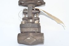 NEW DUOSEAL 412I 1/4'' Gate Valve Forged Steel 316L 800lb Pressure 