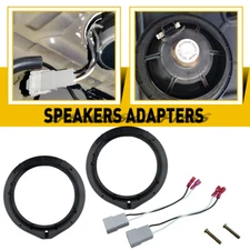 Speaker Bracket 6.5" Adapter Harness For HONDA HR-V (2016-UP) Front & Rear Door